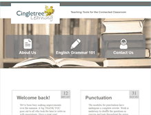 Tablet Screenshot of cingletree.com